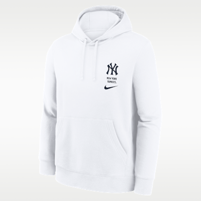 Nike Yankees フード付きスウェットシャツ New York Yankees Minimal Club Men's Nike MLB Pullover Hoodie. Nike.com